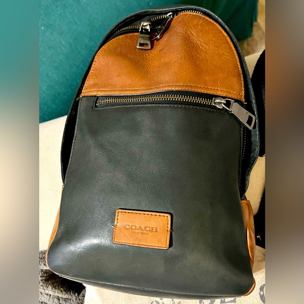 Coach Mens Leather sling